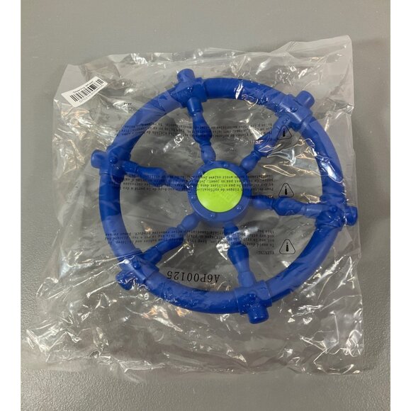 Backyard Discovery Premium Steering Wheel - Blue and Lime - NO HARDWARE - Picture 1 of 2